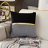 Houndstooth Style Fashion Pillow Case cover Sofa Cushion Cover Living Room Bedroom Sofa Pillow Case Cover
