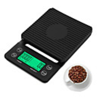 Household Coffee Weighing 0.1g Drip Coffee Scale with Timer Portable Electronic Digital Kitchen Scale High Precision LCD Scales