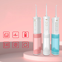 Household Oral Irrigators Cleaning And Flushing Device High-pressure Jet Dental Scaler Dental Washing Device Rechargeable Whole Body Washing Foldable Water Floss Instrument miniinthebox