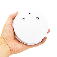 HQCAM Wireless Camera Smoke Detector Camcorder Security DVR Video Recorder P2P for IPhone Ipad Android miniinthebox