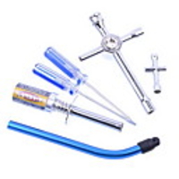 HSP 80142 Nitro Starter Tools Kit Set for RC Car (7 - Piece Set)