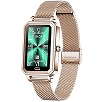HT2 Smart Watch 1.08 inch Smartwatch Fitness Running Watch Bluetooth Pedometer Call Reminder Activity Tracker Sleep Tracker Sedentary Reminder Compatible with Android iOS Women Heart Rate Monitor miniinthebox