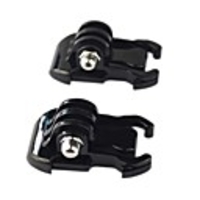 HTL-101Fast Assembling Mount Buckle for Gopro Hero 4/ 2 / 3 / 3 / SJ4000 - Black (2 PCS)