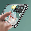 Huawei P40Pro Transparent Four Corners Drop-resistant Electroplating Mobile Phone Shell Mate30Pro Fine Pore Soft TPU Electroplating Process Nova7 Protective Shell