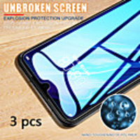 Huawei Screen Protector Huawei Mate 20 Mate 20X Mate 20 Lite Mate 10 Mate 10 Pro Nova 2 Nova 2S Nova 2 Plus Honor 8C Y6 2018 High Definition HD Front Screen Protector 3 pcs Tempered Glass