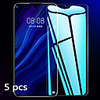 Huawei Screen Protector Huawei Mate 30 Mate 30 Lite Honor V30 Honor V30 Pro Honor 20 Lite Enjoy 10 Enjoy 10S High Definition HD Front Screen Protector 5 pcs Tempered Glass