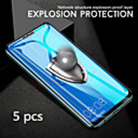 Huawei Screen Protector Huawei P30 P10 Plus P20 P20 Pro P20 Lite Nova 3E P30 P30 Lite Nova 4E Honor 9X High Definition HD Front Screen Protector 5 pcs Tempered Glass