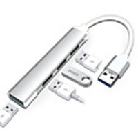 HUB USB-C To USB 3.0 HUB Type C USB Multi Splitter 4 Ports Converter OTG Adapter Cable Metal HUb For Macbook Pro iMac PC Laptop Notebook Accessories