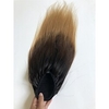 Human Hair Drawstring Ponytail For Black Women 8A Brazilian Virgin Straight 95-100g Clip In Ponytail Extension One Piece Human Hair Pieces Gradient T1B4/27 miniinthebox