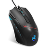 HXSJ S600 Wired USB Optical Gaming Mouse / Office Mouse RGB Breathing Light 7200 dpi 6 Adjustable DPI Levels 9 pcs Keys 9 Programmable Keys miniinthebox