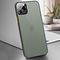 Hybrid Matte Full Cover Tempered Glass Lens Protector Case For iPhone 11 / 11 Pro / 11 Pro Max