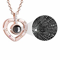 i love you to the moon and back necklace for women girls