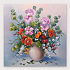 IARTS Hand Painted Daisy Oil Painting with Stretched Frame For Home Decoration With Stretched Frame