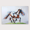 IARTS Hand Painted Galloping Oil Painting with Stretched Frame For Home Decoration With Stretched Frame