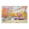 IARTS Hand Painted Quiet mountain village Oil Painting with Stretched Frame For Home Decoration miniinthebox