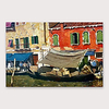 IARTSamp;reg;Hand Painted Little harbour Oil Painting with Stretched Frame For Home Decoration With Stretched Frame