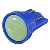 Ice Blue 1 LED COB SMD T10 W5W Wedge Side Car Light Bulb