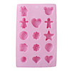 Ice Mould,  14 Different Ice Shapes,  Baby Blue