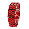 Ice Samurai - Japanese Inspired Blue LED Watch - Red