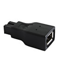 IEEE 1394 9-Pin F to 6-Pin F/9-Pin M Adapter