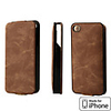 iFans Dull Polished Leather Power Pack EL-IP4-02 for iPhone 4 4S (Assorted Colors,  1450 mAh,  MFi License)