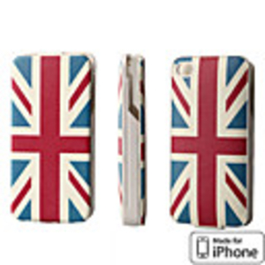 iFans UK Flag External Power Battery Charger for iPhone 4 4S (1450 mAh,  MFi License)