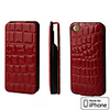 iFans Ultra Slim Leather Flip Case for iPhone 4 4S (Assorted Colors,  1450 mAh,  MFi CE FCC RoHS Certificate)