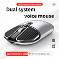 IFERYO S9 AI Voice Translate Mouse Support 120 Languages Wireless Voice Input Search and Translate 2.4G Rechargeable 1600 DPI