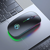 IMICE RGB081 Wireless Bluetooth4.0 / Wireless 2.4G Laser Office Mouse / Silent Mouse RGB Light 800-1200-1600 dpi 3 Adjustable DPI Levels 4 pcs Keys miniinthebox