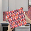 Imitation Epoxy Tile Sticker Color Mosaic Pink Tile Wall Sticker House Renovation DIY Self-adhesive PVC Wallpaper Painting Kitchen Waterproof and Oilproof Wall Sticker