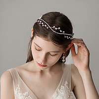 Imitation Pearl Headdress with Beading 1 Piece Wedding / Party / Evening Headpiece