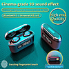Imosi G40 TWS True Wireless Earbuds Bluetooth 5.1 Headphone 3500mAh Mobile Power for Smartphone LED Battery Display Touch Control Waterproof Sports Fitness Earphone