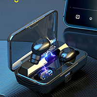 iMosi M12 True Wireless Headphones TWS Earbuds Bluetooth 5.1 with Microphone HIFI with Charging Box for Apple Samsung Huawei Xiaomi MI Fitness Running Outdoor Mobile Phone miniinthebox