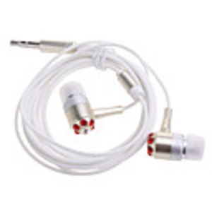 In-Ear Stereo Earphones (Silver)