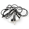 In-ear Stereo Headphone with Mic for iPhone 4/3G/3GS (black)