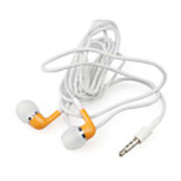 In-ear Stereo Headphone with Mic for iPhone 4/3G/3GS (orange)