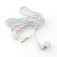 In-ear Stereo Headphone with Mic for iPhone 4/3G/3GS (pink)