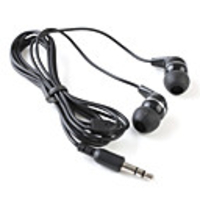 In-Ear Stereo Headphones (Black)
