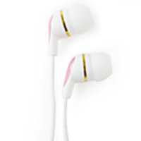 In-Ear Stereo Headphones (Pink)