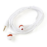 In-Ear Stereo Headphones Thick Cable (Red)