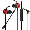 In-Ear Wired 3.5mm Game Headset Moving Coil Gaming Earphone with Mic Wired Gaming Earphone