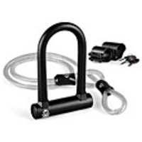 INBIKE Bike U Lock Extra Long Protective Locking Security Durable 3-Bike For Road Bike Mountain Bike MTB Motobike / Motorcycle Folding Bike Cycling Bicycle Copper PVC(PolyVinyl Chloride) Steel Black