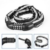 INBIKE Coded Lock Password lock Bike Chain Lock Reflective Locking Security Anti Theft Waterproof And Dustproof Cover For Road Bike Mountain Bike MTB Motobike / Motorcycle Folding Bike Cycling Bicycle