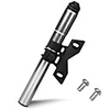 INBIKE Mini Bike Pump Lightweight Cycling Durable High Pressure Accurate Inflation For Road Bike Mountain Bike MTB Cycling Bicycle Aluminium Alloy Silver