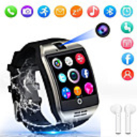 Indear Q18 Men Women Smartwatch Android iOS Bluetooth 2G Waterproof Touch Screen Sports Calories Burned Hands-Free Calls Timer Stopwatch Pedometer Call Reminder Activity Tracker / Sleep Tracker