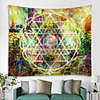 Indian Mandala Wall Hanging Tapestry Wall Decor Tapestries Hippie Night Moon Mandala Tapestry Wall Mat