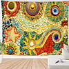 Indian Wall Hanging Tissu Boheme Mandala Tapestry 3D Jade Home Decor Living Room Background Wall Carpet Cloth Hippie Blanket
