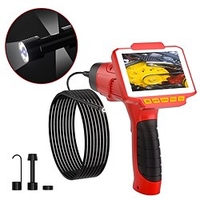 Industrial Endoscope Camera Digital Borescope with 2MP 4.3 inch Inspection Camera 10.0m(30Ft) 5.0m(16Ft) 2.0m(6.5Ft) 2 mp Waterproof Portable LED Light Handheld Semi-Rigid Cable Pipeline Car Repair miniinthebox