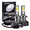 INFITARY 2pcs H11 Car Light Bulbs LED Headlamps For universal