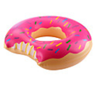 Inflatable Pool Float Donut Pool Float Swim Rings Inflatable Pool Thick PVC(PolyVinyl Chloride) Summer Duck Pool Kid